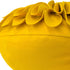 JWH Handmade 3D Sunflower Throw Pillow Covers Decorative Round Flower Accent Pillow Cases Yellow Aesthetic Cushion for Couch Bed Bedroom Home Living Room Farmhouse Decor Gold Cute Shams 12 Inch