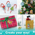 Creativity for Kids Big Gem Diamond Painting Kit - Create Your Own Holiday Stickers & Suncatchers - Diamond Art for Kids