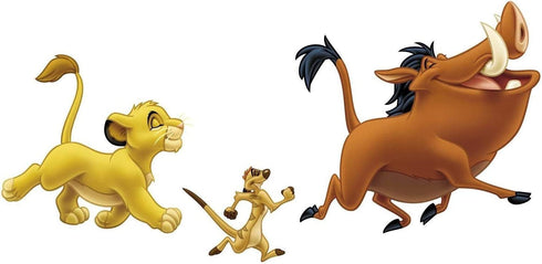 RoomMates RMK1922GM The Lion King Peel and Stick Giant Wall Decals