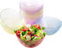 Hedume Set of 12 Colorful Glass Bowls, 8.5 OZ Glass Prep Bowls, Stackable Glass Salad Bowl, Glass Prep Bowls Serving Bowls for Kitchen Prep, Dessert, Dips, Candy, Nuts, Snack