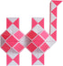 Mipartebo Magic Snake Cube Twist Puzzle 72 Wedges Large Size Twist Fidget Snake Toys Gift Party Favors for Kids Adults Teens Pink