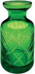 ART & ARTIFACT Flower Vases Set of 5 Small Glass Vases for Flowers, Jeweltone or Clear Glass Bud Vases - Jeweltones