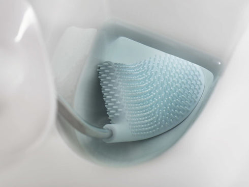 Joseph Joseph 70506 Flex Toilet Brush with Slim Holder Flexible Anti-Drip, Blue, 8.6 x 43.1 x 12.3 cm