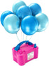 Electric Air Balloon Pump, Portable Dual Nozzle Electric Balloon Blower Air Pump Balloons Inflator for Decoration, Party, Sport,Gifts:2 Balloon Tying Tools