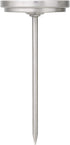 Escali AH1 NSF Certified ProAccurate Oven Safe Meat Thermometer, Extra Large Dial, Silver
