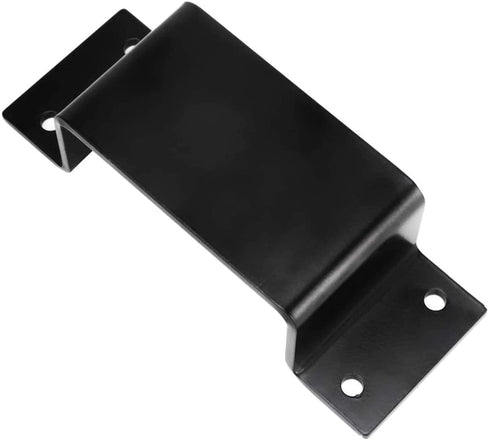 Heavy Duty Door Barricade Brackets Door Security Bar Holder Brackets Fit for 2 X 4's Lumber for Door Reinforcement (1 Pair 2 Pieces with 8 Screws) (2 Close Bar Holder)