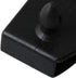 RDEXP 50Pcs Plastic Bed Slat End Caps Holders Replacement for Holding and Securing 5.4x0.9cm Wooden Slats Bed Base Black