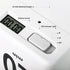 MEANLIN MEASURE White Cube Timers,15-20-30-60 Minutes Gravity Sensor Flip Timer,Kitchen Timer,Kids Timer for Time Management,Exercise Management,Studying,Cooking and Meeting