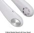 Leafless USB Hanging Neck Fans Portable Rechargable battery personal Fan portable around the neck fan