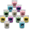 12 Packs Scented Aromatherapy Candle Set, 1.8 Oz Soy Votive Candle for Home Decoration, Candle Gifts for Christmas Thanksgiving and Anniversary