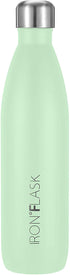IRON °FLASK Retro Sports Water Bottle - 25 Oz, Vacuum Insulated Stainless Steel, Hot Cold, Double Walled, Thermo Mug, Cola Metal Canteen