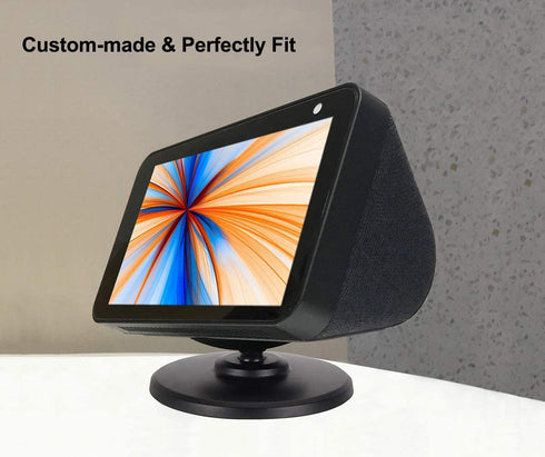 Stand for Echo Show 5 (1st Gen and 2nd Gen) by AutoSonic, Compatible with Alexa Show 5, Magnetic,Swivel and Tilt, Black