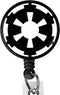 Star Wars Imperial Seal Retractable ID Card Badge Holder with Alligator Clip, Name Nurse Decorative Badge Reel Clip on Card Holders