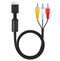 ?NOT HDMI?Suncala 6FT AV TV RCA Audio Video Cord Cable for Playstation PS2 PS3 Cable (1Pack)