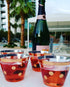 Rose Gold Plastic Cups 9oz | Set of 60 | Fancy, Elegant & Clear Disposable Tumbler for a Party, Wedding, Bridal Shower, Baby Shower, Engagement Party, Birthday, Cocktail Party Celebration, Quinceanera