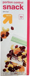 Portion Control Snack Bags (BPA free) ~ 3 1/2" x 5 7/8" ~ (64 bags x 2 = 128 bags)