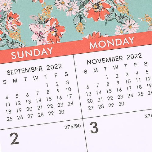 2022 Wall Calendar - Calendar 2022 with Spiral Twin-Wire Binding & Large Blocks, June 2022 - December 2022, 14.6" x 11.4", Perfect for Planning & Organizing for Home or Office - New