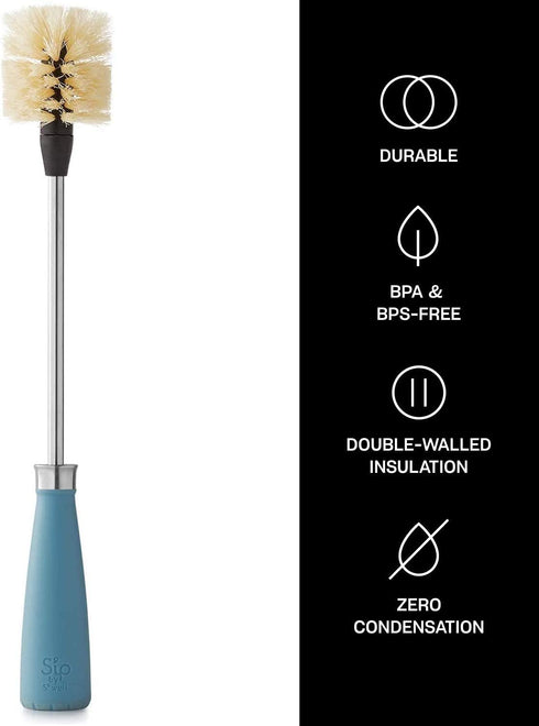 S'well S'ip Cleaning Brush, One Size, Blue