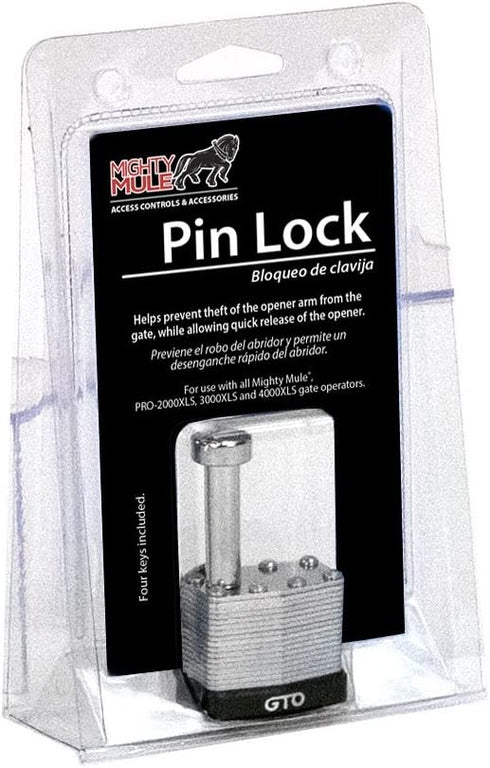 Mighty Mule Gate Operator Security Pin Lock (FM133)
