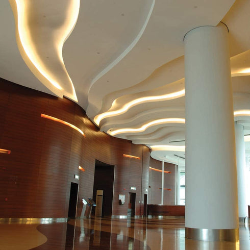 Soft Bright White, 60 LEDs/M, 8.2' (2.5M) RibbonFlex Pro LED Tape Light.