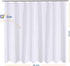 Fabric Shower Curtain Liner 96 x 78 inch XL Size, Hotel Quality, Washable, Water Repellent, White Bathroom Curtains with Grommets, 96x78