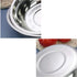 Zerdyne 4-Pack Small Kitchen Salad Bowls, Stainless Steel Prep Metal Mixing Bowls