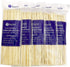 KingSeal Renewable Bamboo Wood Corn Dog Skewers, Sticks, 8.75 Inches x 5 mm Diameter, Blunt Point for Safety, Retail Pack - 5 Bags of 50 Skewers (250 Count)
