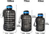 QuiFit Motivational Gallon Water Bottle - with Straw & Time Marker BPA Free Large Reusable Sport Water Jug with Handle for Fitness Outdoor Enthusiasts