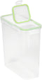 Snapware Airtight 15.3-Cup Slim Rectangular Food Storage Container with Fliptop Lid, Clear