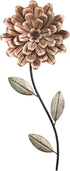 Stratton Home Décor S11554 Romantic Flower Stem Wall Décor, 8.66 W X 0.98 D X 21.46 H, Gold