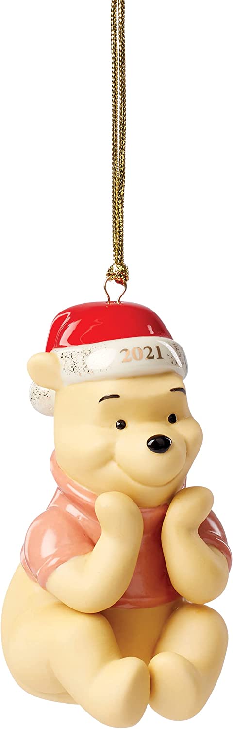 Lenox 2021 Winnie The Pooh Christmas Wish Ornament, Multi