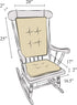 Klear Vu Embrace Rocking Chair Pad, 1 Count (Pack of 1), Blue