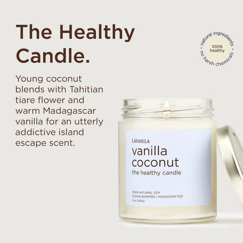 Lavanila - The Healthy Candle, Vanilla Coconut (7 oz)
