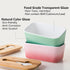 Porcelain Butter Dish with Knife & Wooden Lid, Candiicap Airtight Butter Keeper for Countertop, Large Butter Holder for East West Coast Butter(Matte Black)