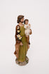 St Joseph Statue - 8inch Joseph Statue for Selling House for Display - Saint Joseph Statue with Gift Box for Baptism, First Communion, Confirmation - Statue Saint Joseph Holding Baby Jesus 8StJoseph