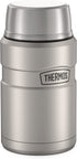THERMOS Stainless King Vacuum-Insulated Food Jar, 24 Ounce, Matte Steel