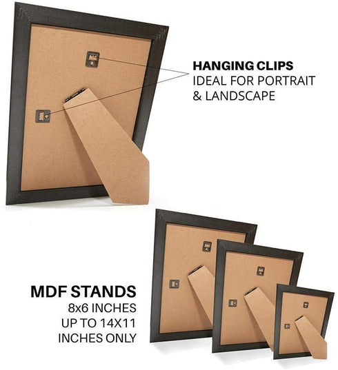 Certificate Frames Ornate Swept Antique Style French Baroque Style Picture /Photo /Poster Frame With A High Clarity Styrene Shatterproof Perspex Sheet (21.6 x 27.9cm) 8.5" x 11" Gold