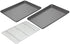 Chicago Metallic Professional Non-Stick Cookie/Jelly-Roll Pan Set with Cooling Rack, 17-Inch-by-12.25-Inch