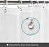Stripe Shower Curtain Black White Striped Teal Turquoise Geometry Modern Simple Fashion Bathroom Decor Polyester Fabric with Hooks