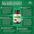 Zazzee Extra Strength French Maritime Pine Bark Extract, 350 mg Per Capsule, 180 Vegan Capsules, 95% Proanthocyanidins, 6 Month Supply, Non-GMO and All-Natural