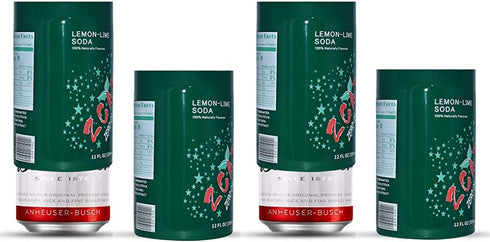 4 Pack Soda Can Cover Silicone Sleeve Hide A Soda Can Wraps Beverage, Suitable for All 12FL OZ 355ml