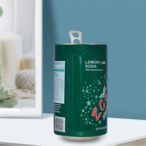 4 Pack Soda Can Cover Silicone Sleeve Hide A Soda Can Wraps Beverage, Suitable for All 12FL OZ 355ml