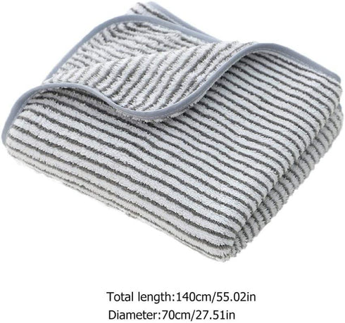Cabilock Microfiber Bamboo Carbon Bath Towels Highly Absorbent and Quick Dry Extra Large Bath Towel Super Soft (Color 2)