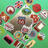 100PCS World Travel Maps Airplane Air and Famous Buildings Signs Stickers Waterproof Laptop Stickers Car Bicycle Suitcase Computer Water Bottle Mobile Phone Stickers Decals (Travel Maps 100)