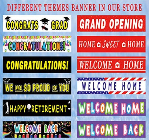 Lager Race Car Happy Birthday Banner, Red Racing Themed Party Supplies Decorations, Let's Go Racing Checkered Flag, Backdrop Background Table Cover (9.8 x 1.6 feet)