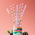 Swig Life Luxy Leopard + Blush Tall Straw Set & Cleaning Brush, Each Straw is 10.25 inch Long (Fits Swig Life 20oz Tumblers, 22oz Tumblers, and 32oz Tumblers)