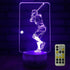 FlyonSea Baseball Light,Baseball Gifts Bedside Lamp 7 Colors Change + Remote Control with Timer Kids Night Light Optical Illusion Lamps for Boys Gift Ideas for Boys or Kids