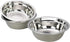 Zerdyne 4-Pack Small Kitchen Salad Bowls, Stainless Steel Prep Metal Mixing Bowls