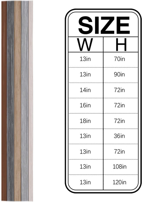 ZEREAA Farmhouse Table Runner - Brown Wood Plank Texture Burlap Table Runner 108 Inches Long for Dining Room, Kitchen, Wedding, Party Table Decor, 13" x 108"