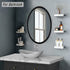 HAO ALWAYS DO BETTER Small Floating Shelf Wall Mounted Mini Hanging Display Shelves for Bathroom Livingroom Bedroom,Set of 5 White